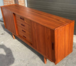 REFINISHED Danish MCM Teak Sideboard Credenza 71
