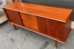 REFINISHED Mid Century Modern Teak Sideboard Buffet by Punch 72