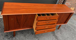 REFINISHED Mid Century Modern Teak Sideboard Buffet by Punch 72