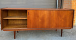 REFINISHED Danish Mid Century Modern Teak Sideboard Narrow, 71