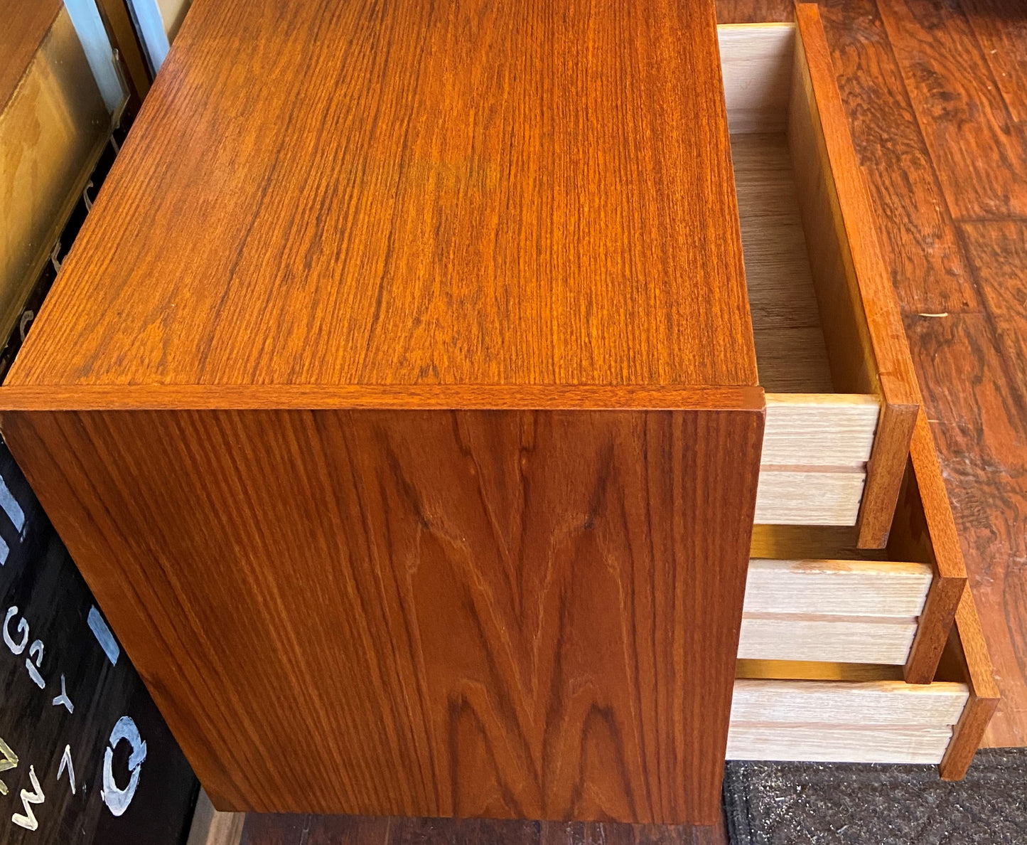 REFINISHED Danish MCM Teak Sideboard Credenza 72", Perfect