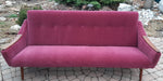 REFINISHED REUPHOLSTERED Danish MCM Sofa in Wool Mohair - PERFECT 3