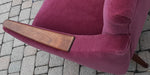 REFINISHED REUPHOLSTERED Danish MCM Sofa in Wool Mohair - PERFECT 8