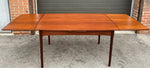 REFINISHED Mid Century Modern Teak Draw Leaf Surfboard shape by RS Associates, 58