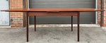 REFINISHED Mid Century Modern Teak Draw Leaf Surfboard shape by RS Associates, 58