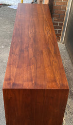 REFINISHED MCM Teak Sideboard Credenza 70