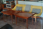REFINISHED Mid Century Modern Walnut Accent Table by Deilcraft (only one is available) 2