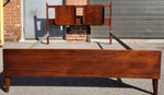 REFINISHED Mid Century Modern Walnut Bed Double/ Full 2