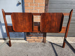 REFINISHED Mid Century Modern Walnut Bed Double/ Full 5