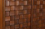 RESERVED for Bryan***REFINISHED MCM Walnut Brutalist Bedroom SET in Paul Evans style, PERFECT 5