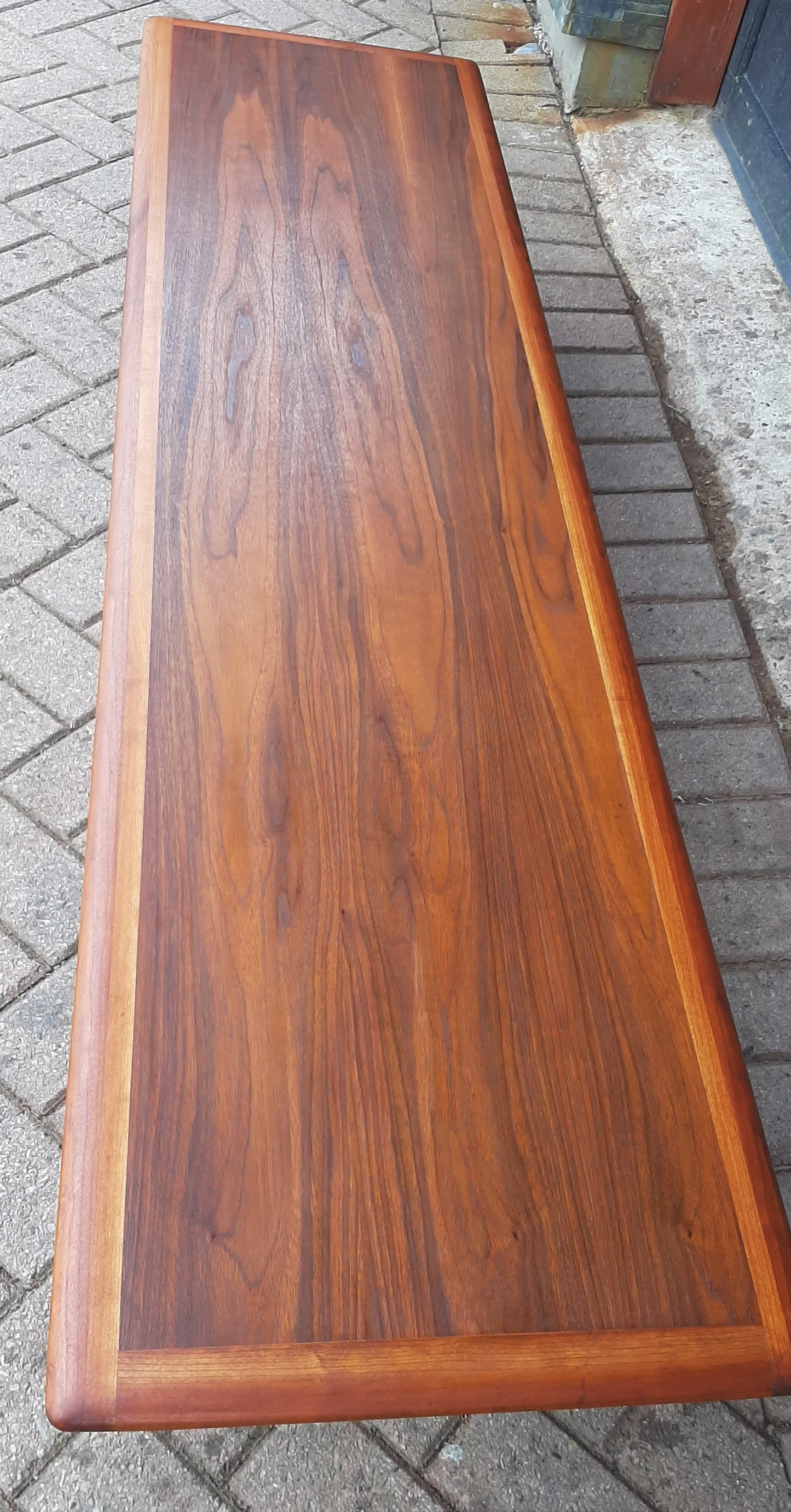 REFINISHED MCM Walnut Coffee Table by Lane, PERFECT