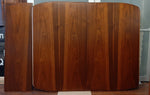 REFINISHED MCM Walnut Dining Table Extendable w 2 leaves by Deilcraft, perfect, 4-6 ft 1
