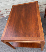 REFINISHED Mid Century Modern Walnut Accent Tables by Lane, Set of Two 8