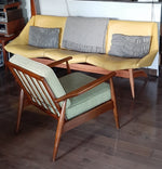 RESTORED MCM Walnut Lounge Chair 4