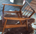 RESTORED MCM Walnut Lounge Chair 5