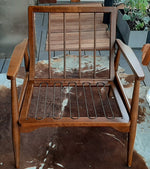 RESTORED MCM Walnut Lounge Chair 6
