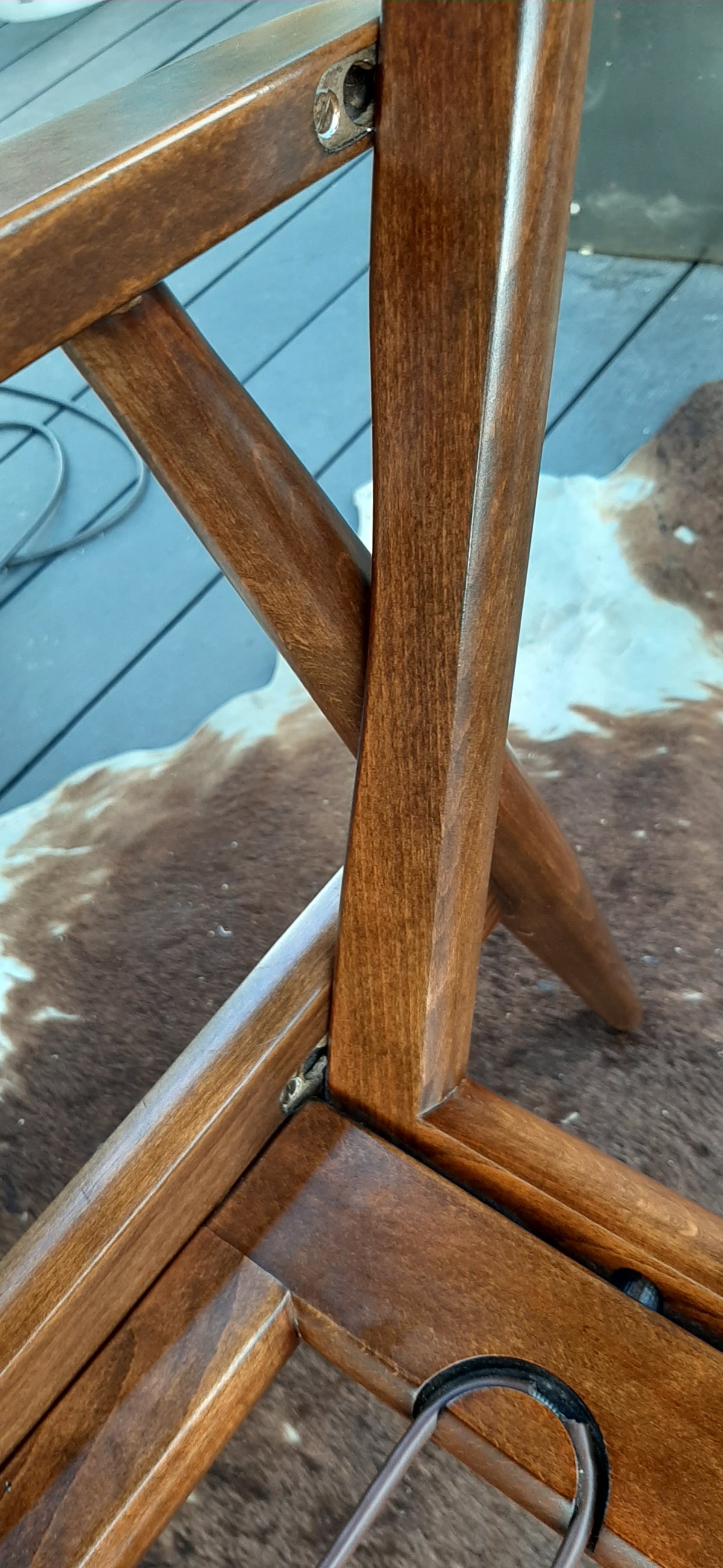 RESTORED MCM Walnut Lounge Chair