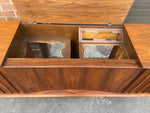 REFINISHED MCM Walnut Stereo Media Record Player Console , PERFECT 7