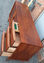 REFINISHED MCM Walnut Buffet Sideboard 66