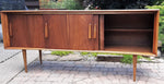 REFINISHED Walnut MCM Credenza by Deilcraft 68