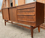 REFINISHED Mid Century Modern Walnut Sideboard  70