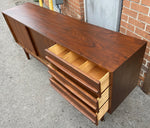REFINISHED Mid Century Modern Walnut Sideboard  70