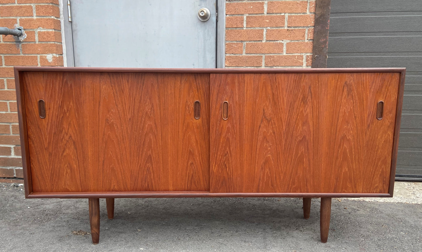 REFINISHE MCM Teak Sideboard by Punch 60", Perfect