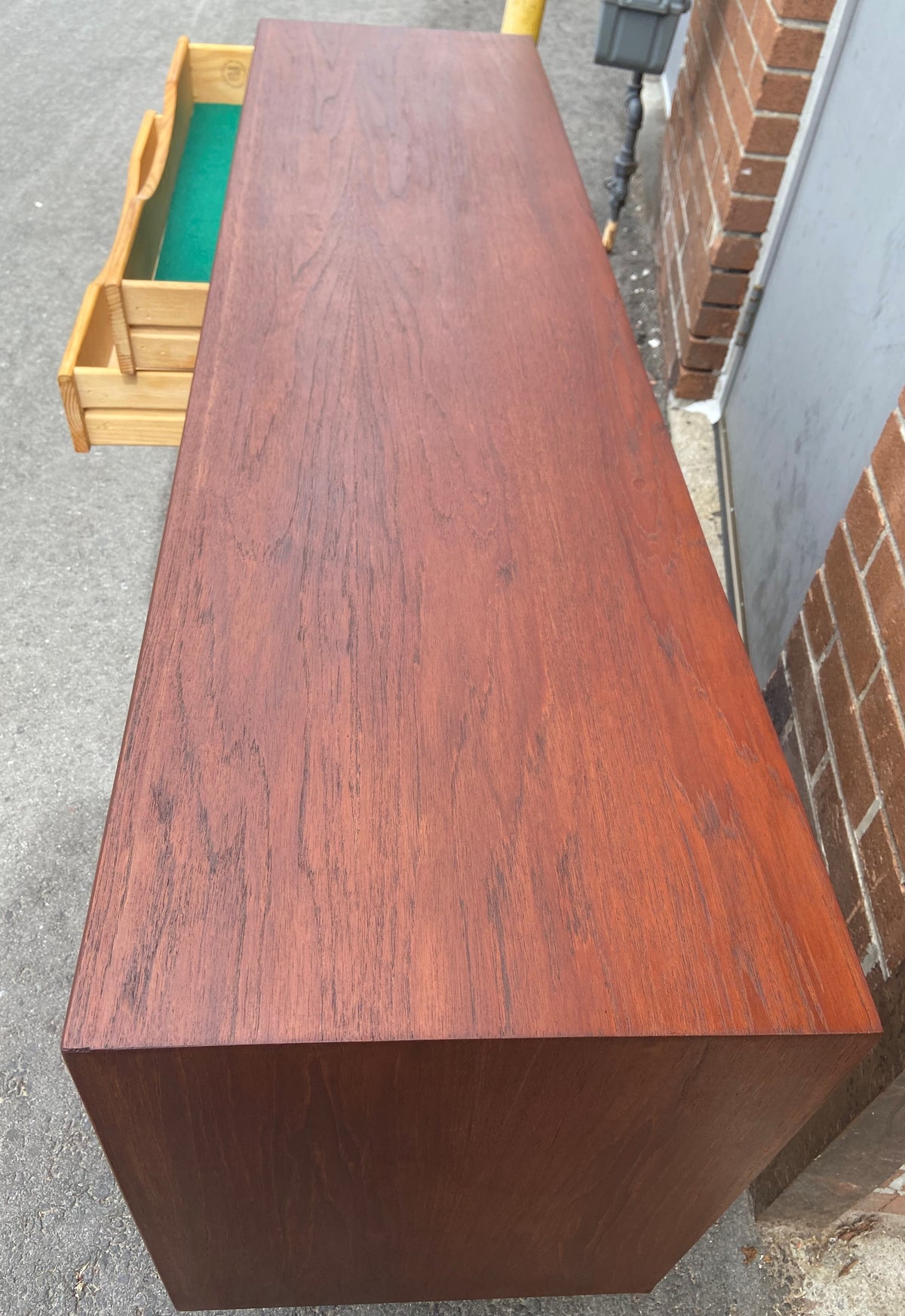 REFINISHE MCM Teak Sideboard by Punch 60