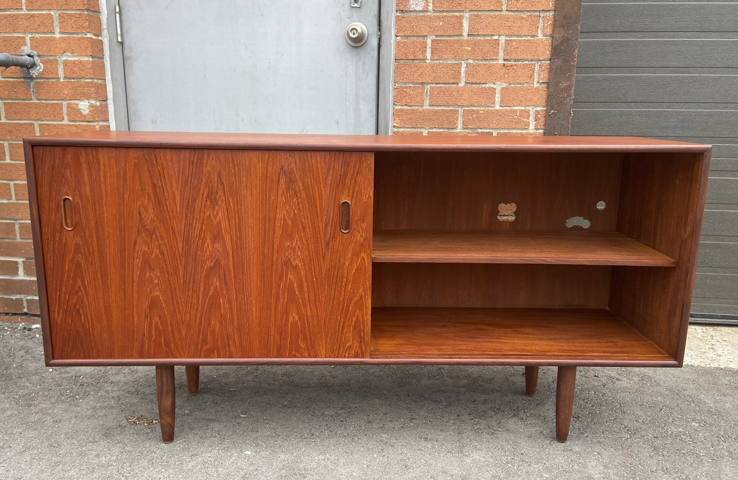 REFINISHE MCM Teak Sideboard by Punch 60", Perfect