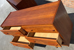 REFINISHED MCM Teak Dresser w 6 Drawers 48.5