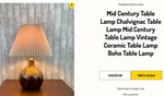 Set of 2 Mid Century Modern table lamps by Maurice Chalvignac 11