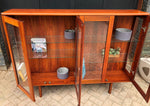 RESTORED Danish Modern Rosewood Bookcase Display 68