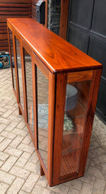 RESTORED Danish Modern Rosewood Bookcase Display 68