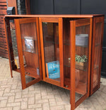 RESTORED Danish Modern Rosewood Bookcase Display 68
