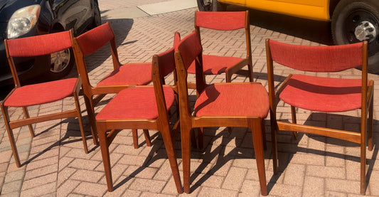 Deposit for 10 Danish MCM Teak Chairs by Anderstrup RESTORED will be REUPHOLSTERED for you, each $229 - Mid Century Modern Toronto