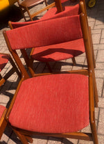 Deposit for 10 Danish MCM Teak Chairs by Anderstrup RESTORED will be REUPHOLSTERED for you, each $229 - Mid Century Modern Toronto 4