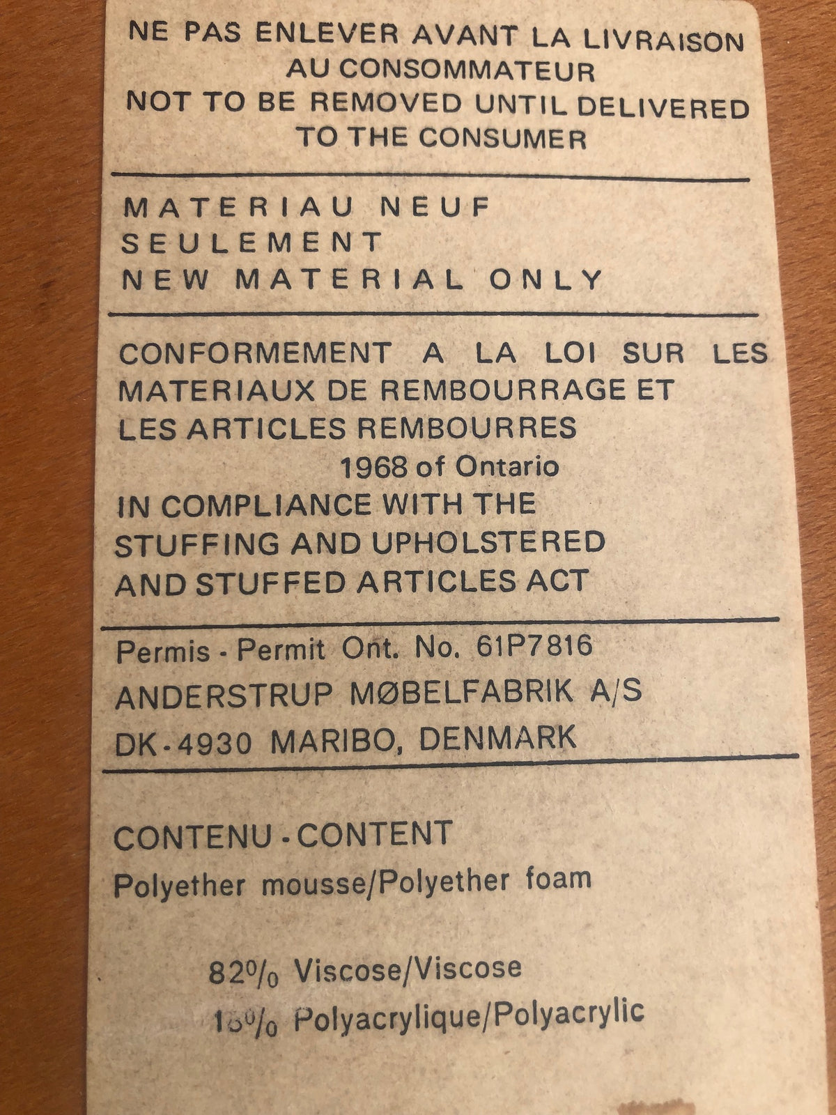 Deposit for 10 Danish MCM Teak Chairs by Anderstrup RESTORED will be REUPHOLSTERED for you, each $229 - Mid Century Modern Toronto