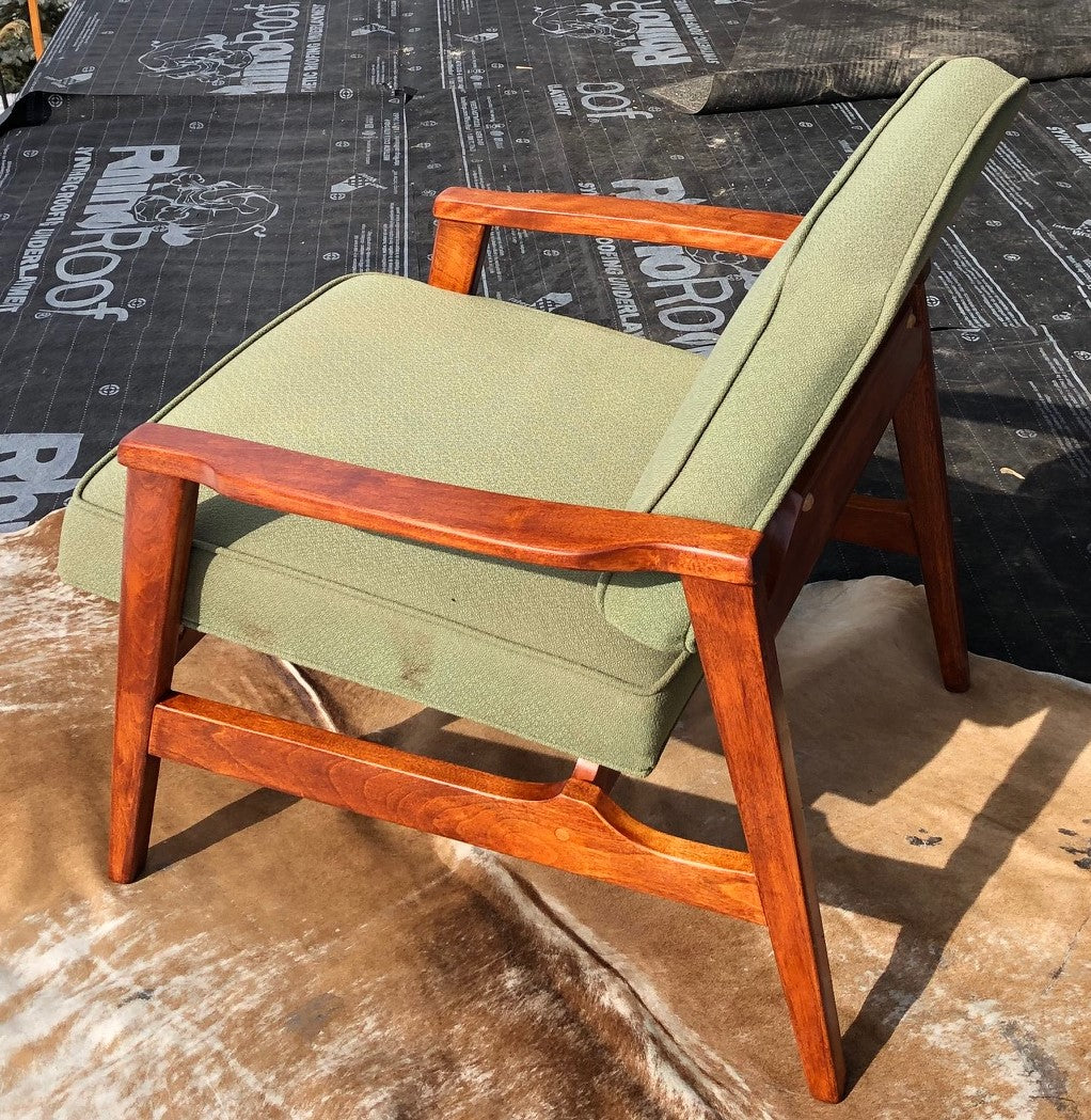 REFINISHED MCM Lounge Chair by Imperial, will be REUPHOLSTERED for you  (2 chairs available) - Mid Century Modern Toronto