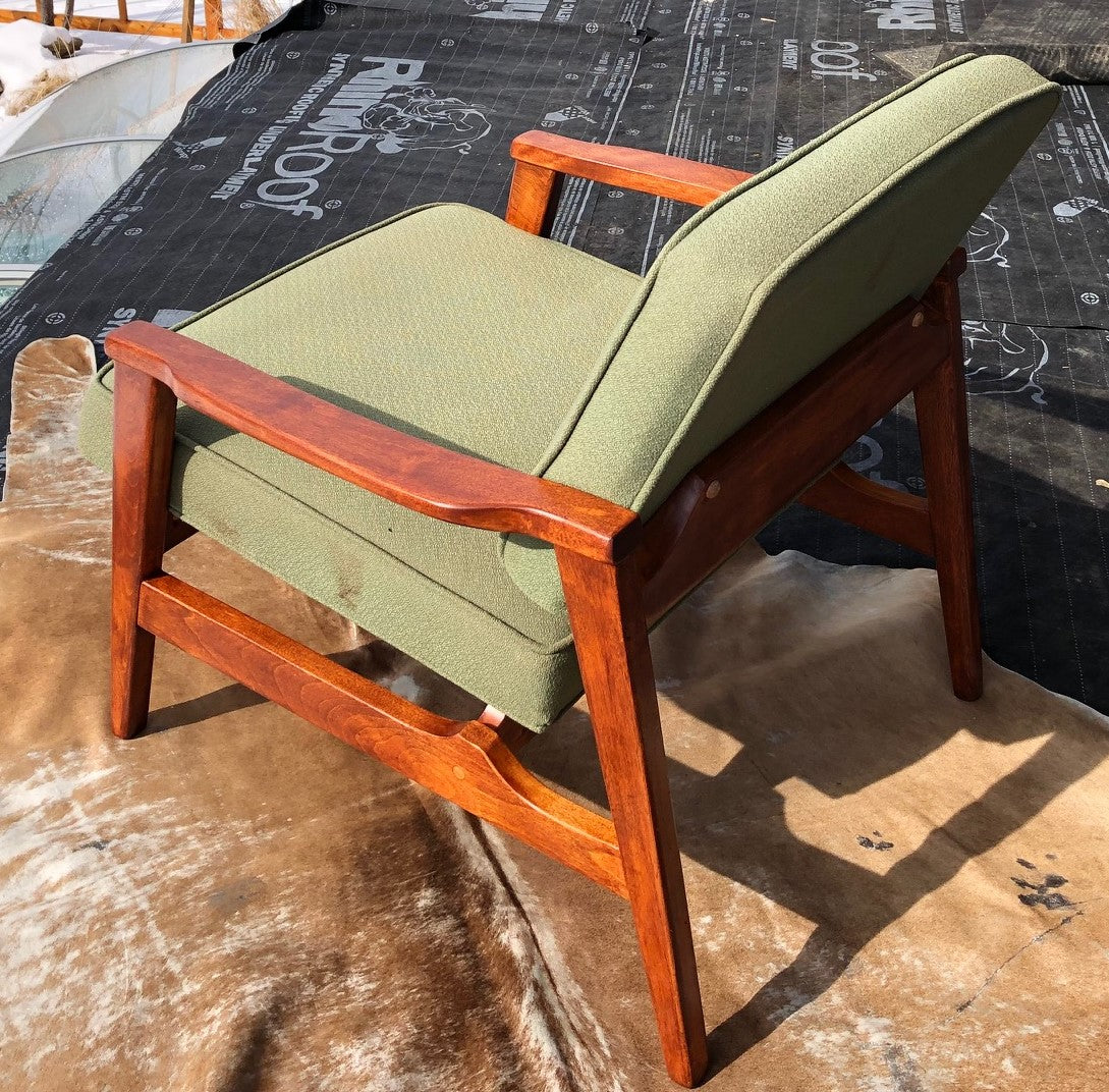 REFINISHED MCM Lounge Chair by Imperial, will be REUPHOLSTERED for you  (2 chairs available) - Mid Century Modern Toronto