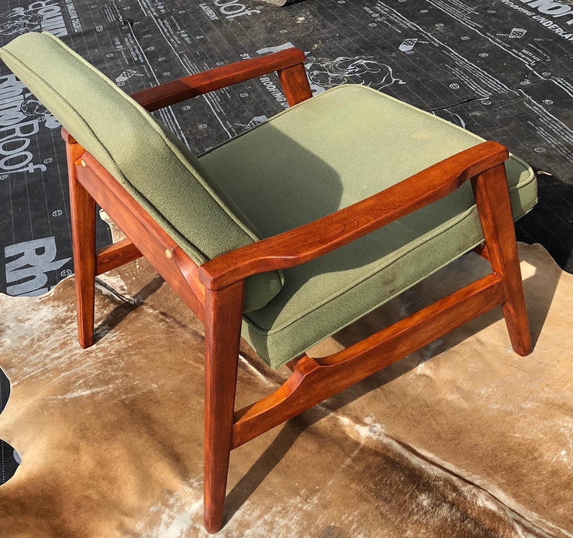 REFINISHED MCM Lounge Chair by Imperial, will be REUPHOLSTERED for you  (2 chairs available) - Mid Century Modern Toronto