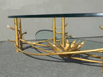 MCM Brutalist Silas Seandel Lotus  Coffee Table large, rare - Mid Century Modern Toronto 4