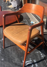 A pair REFINISHED MCM Walnut Sculptural Armchairs by WH Gunlocke, GORGEOUS, each chair $899 - Mid Century Modern Toronto 6