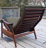 RESERVED  ---REFINISHED MCM High Back Lounge Chair Reclining, perfect- cushions will be CUSTOM made just for you - Mid Century Modern Toronto 6
