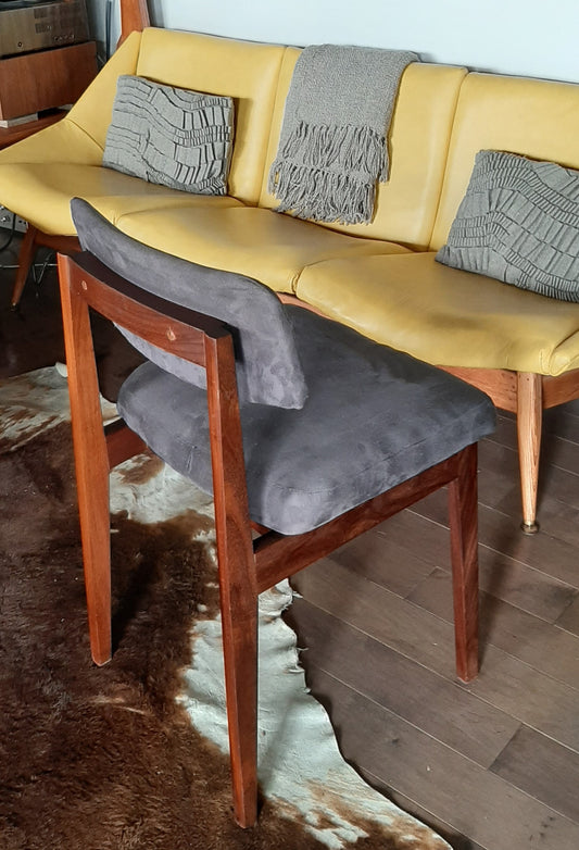 6 RESTORED Mid Century Modern Solid Teak Chairs  by Jan Kuypers, perfect, each $167 only - Mid Century Modern Toronto