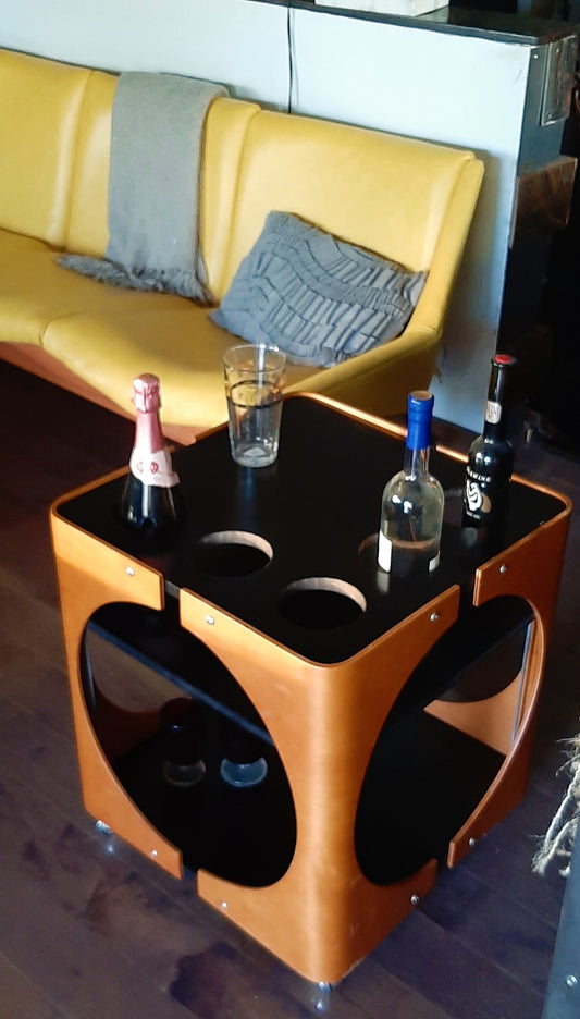 ON HOLD - Mid Century Modern  Bar Cart Serving Trolley, compact - Mid Century Modern Toronto