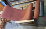 Will be REFINISHED & REUPHOLSTERED in charcoal wool MCM Lounge Chair Recliner - Mid Century Modern Toronto 4