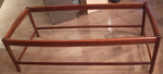RESERVED for K. ***REFINISHED MCM Solid Rosewood Coffee Table with a glass insert top, PERFECT - Mid Century Modern Toronto 5