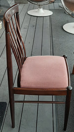8 Danish MCM Rosewood or Mahogany Dining Chairs RESTORED; very comfortable, each $249 - Mid Century Modern Toronto 3