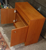 RESTORED Entry MCM Teak Cabinet & Mirror, PERFECT - Mid Century Modern Toronto 3