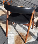 RESTORED Danish MCM Teak Compass Armchair, single, perfect - Mid Century Modern Toronto 7